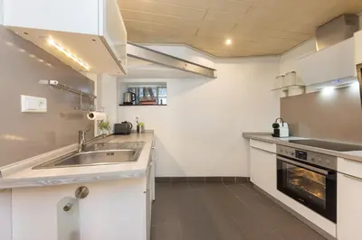 Küche/Küchenzeile in der Unterkunft FerienNest Bad Ems, Appartment RankenNest