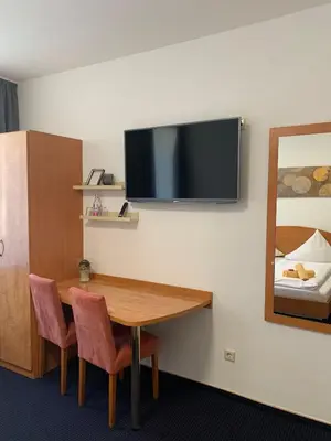 TV/Unterhaltungsangebot in der Unterkunft Stumbergers Hotel - free parking -