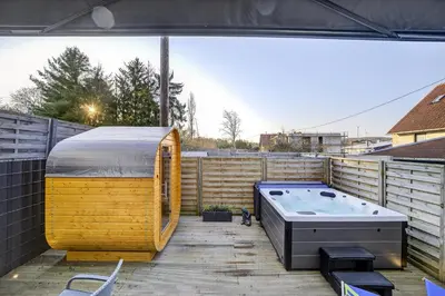 Grundriss der Unterkunft JUNIPRO Apartments Bostalsee