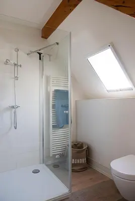 Ein Badezimmer in der Unterkunft Falkennest