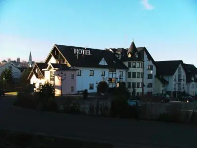Das Gebäude in dem sich das Hotel befindet