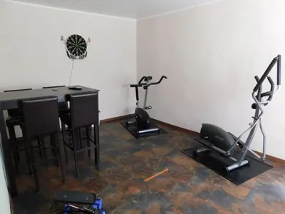 Das Fitnesscenter und/oder die Fitnesseinrichtungen in der Unterkunft FeWo Kailbachtal