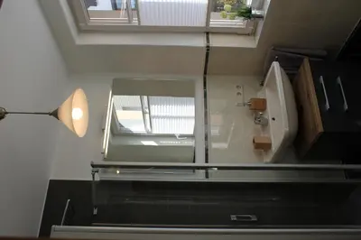 Ein Badezimmer in der Unterkunft Ferienwohnung am Pommerbach