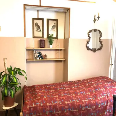 Ein Bett oder Betten in einem Zimmer der Unterkunft Apartment in Alf