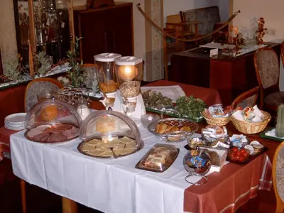 Essen im Hotel oder in der Nähe