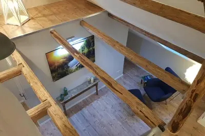 TV/Unterhaltungsangebot in der Unterkunft Altes Schreiner Haus in der Vulkaneifel