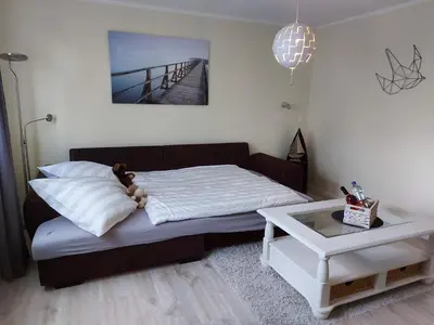Ein Bett oder Betten in einem Zimmer der Unterkunft Schöne Maid