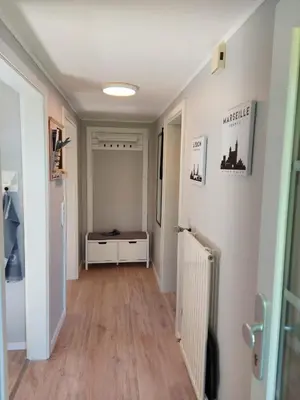 Ein Bett oder Betten in einem Zimmer der Unterkunft Schöne Maid