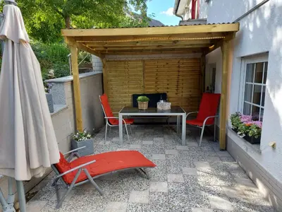 Ein Patio oder anderer Außenbereich in der Unterkunft Schöne Maid