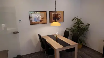 Grundriss der Unterkunft 4-Sterne Ferienwohnung Carbach -Perfekt für Radfahrer-