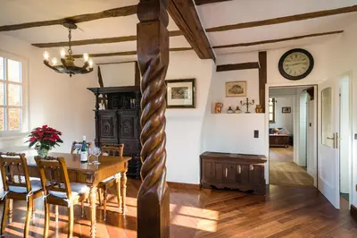 Grundriss der Unterkunft Rißbacher Hof anno 1737