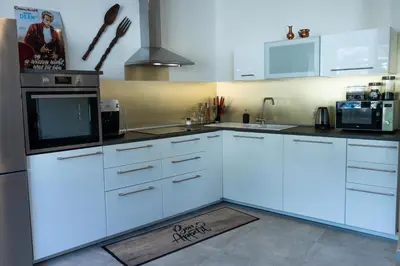 Küche/Küchenzeile in der Unterkunft Ferienhaus Braubach