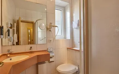 Ein Badezimmer in der Unterkunft Trip Inn Hotel Hamm