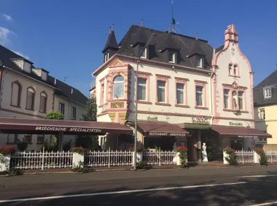 Das Gebäude in dem sich das Hotel befindet