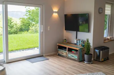 TV/Unterhaltungsangebot in der Unterkunft Ferienwohnung Moselpanorama