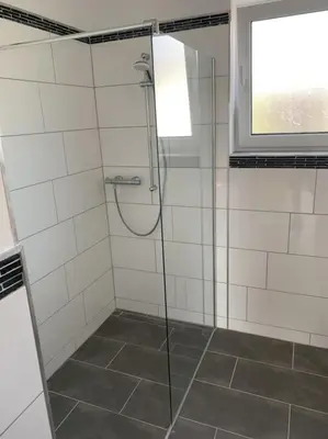 Ein Badezimmer in der Unterkunft Auf dem Rheinsteig