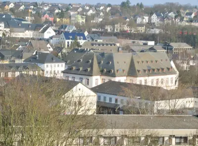 Ein allgemeiner Blick auf Simmern oder ein Stadtblick von der Ferienwohnung aus