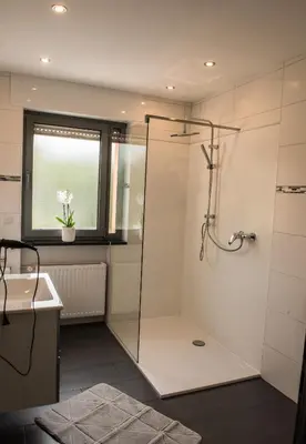 Ein Badezimmer in der Unterkunft Ferienwohnung Roos