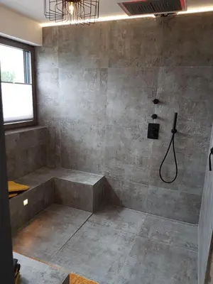 Ein Badezimmer in der Unterkunft Timeout Lodges - Luxus für Zwei