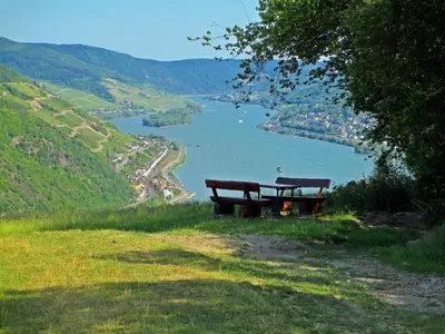 Naturlandschaft in der Nähe der Ferienwohnung