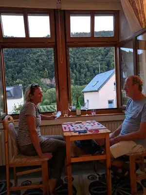 Grundriss der Unterkunft Weingut Pension Hammes-Krüger