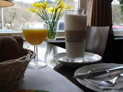 Getränke in der Unterkunft Rhein-Hotel
