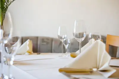 Getränke in der Unterkunft Hotel Die Post Meerfeld
