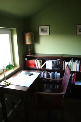 Die Bibliothek in der Ferienwohnung
