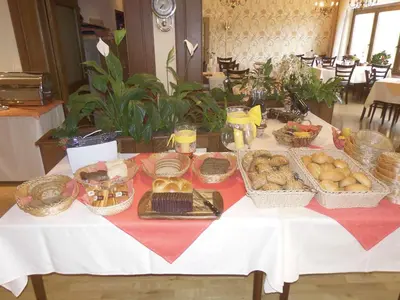 Essen im Hotel oder in der Nähe