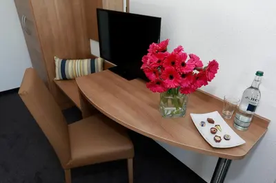 TV/Unterhaltungsangebot in der Unterkunft Hotel zwei&vierzig