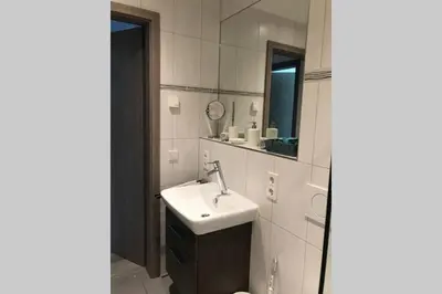 Ein Badezimmer in der Unterkunft Im Herzen von Bernkastel-Kues