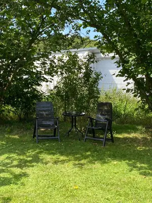 Ein Garten an der Unterkunft Werners Doppelzimmer