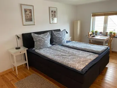 Ein Bett oder Betten in einem Zimmer der Unterkunft Werners Doppelzimmer