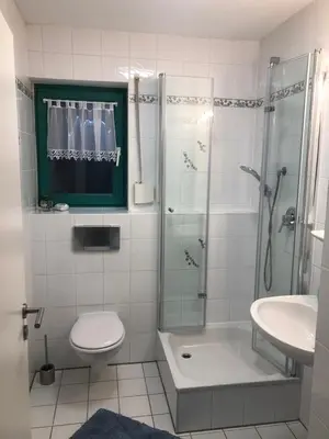 Ein Badezimmer in der Unterkunft Oberhausen an der Nahe einfach nur schön