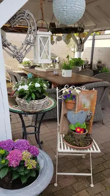 Ein Garten an der Unterkunft Landhaus Julia