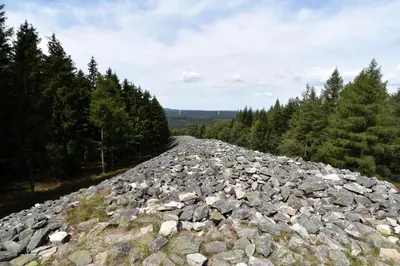 Naturlandschaft in der Nähe der Pension