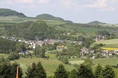 Naturlandschaft in der Nähe der Ferienwohnung