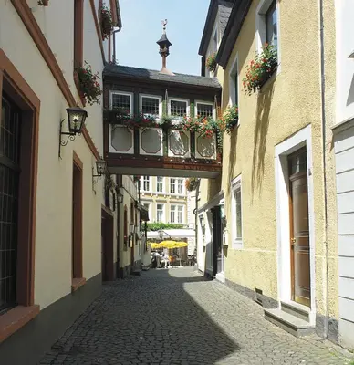 Das Gebäude in dem sich das Hotel befindet