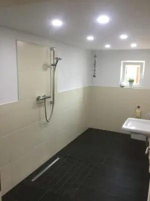 Ein Badezimmer in der Unterkunft Ferienwohnung Seibel