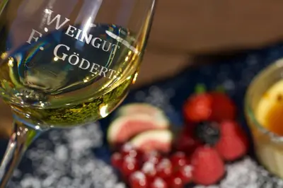 Getränke in der Unterkunft Weingut Gödert