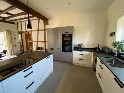 Küche/Küchenzeile in der Unterkunft Ferienhaus Martinshof
