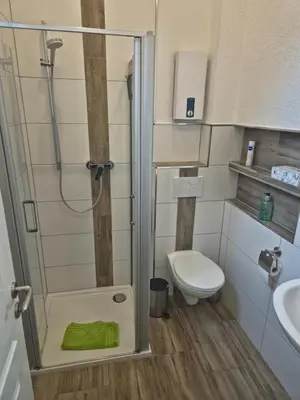 Ein Badezimmer in der Unterkunft Ferienwohnung Rheinblick Bacharach am Rhein