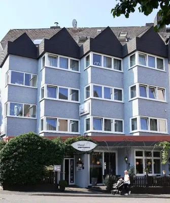 Das Gebäude in dem sich das Hotel befindet