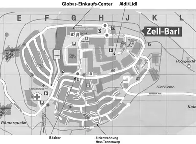 Grundriss der Unterkunft Haus Tannenweg