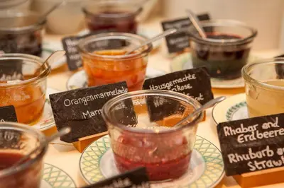 Essen in der Pension oder in der Nähe