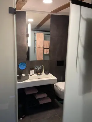Ein Badezimmer in der Unterkunft LÖFFELMÜHLE BOUTIQUE BED AND BREAKFAST
