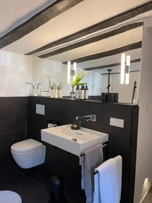 Ein Badezimmer in der Unterkunft LÖFFELMÜHLE BOUTIQUE BED AND BREAKFAST