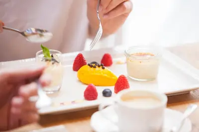 Essen im Hotel oder in der Nähe