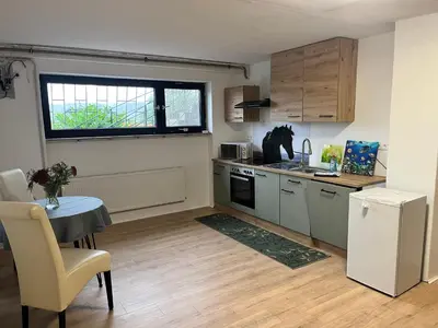 Küche/Küchenzeile in der Unterkunft Idyllische Unterkunft in ruhiger Lage Boppard am Rhein