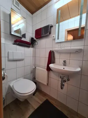Ein Badezimmer in der Unterkunft Ferienhaus Winzerauszeit